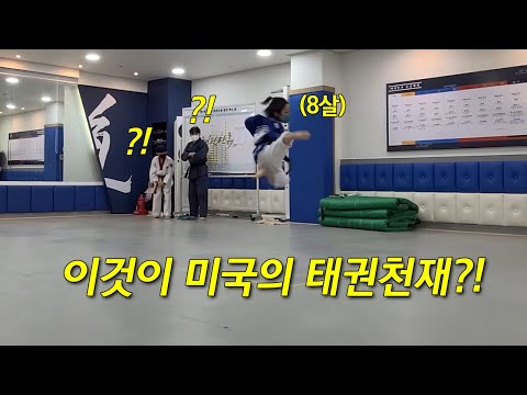 흔한(?) 8살 태권도 꿈나무의 피지컬 (feat.홀스게임)