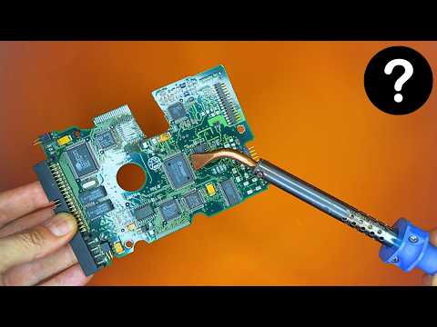 How to Remove SMD Components Using a Big Soldering Iron !!