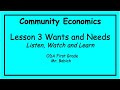 Needs vs. Wants in Economics