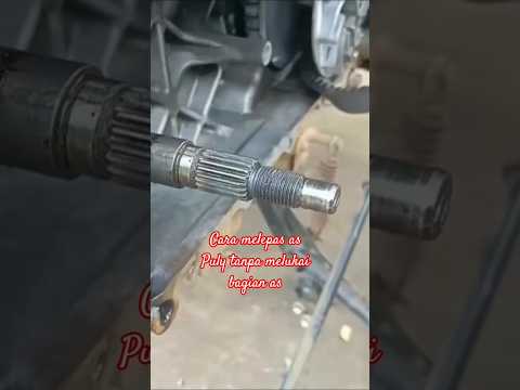 how to remove the rear pulley safely @apm motor chanel