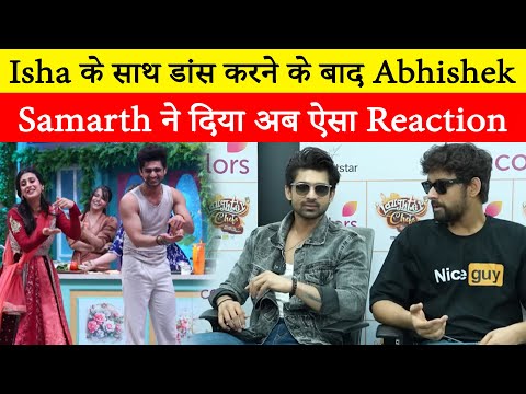 Abhishek Samarth gave such a reaction after dancing with Isha Malviya, said this for their ex girlfr