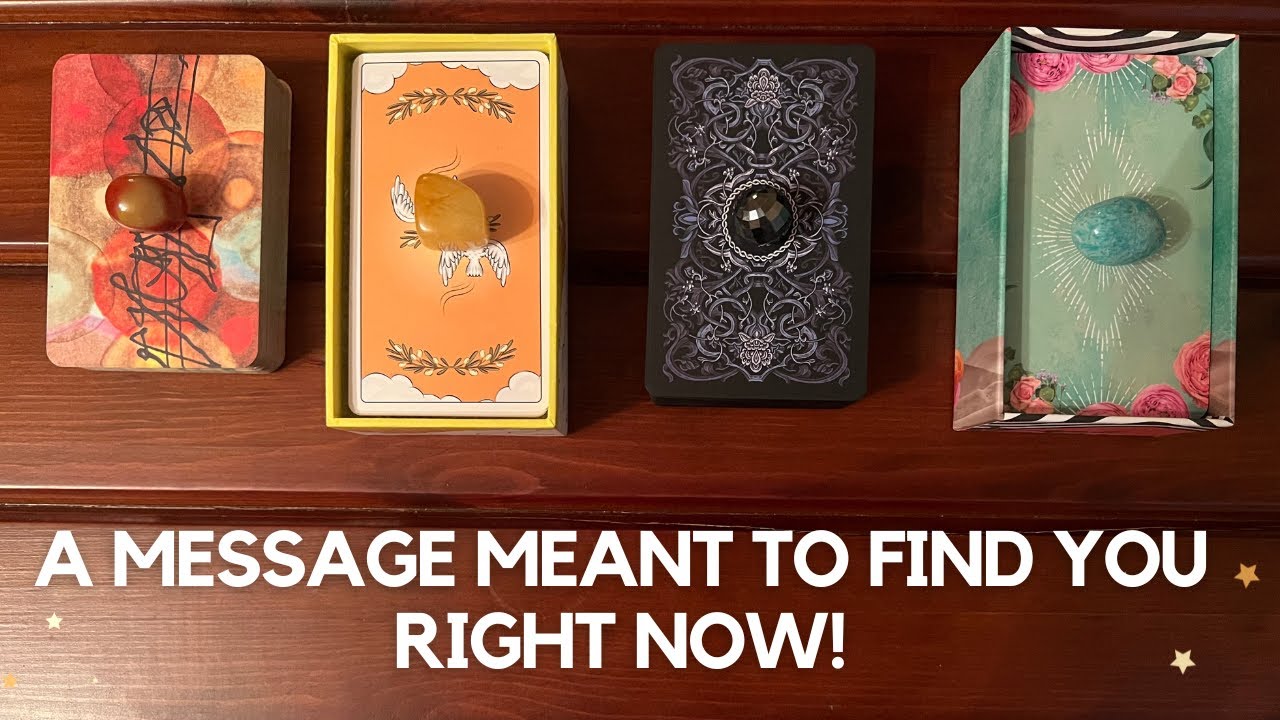 A Message Meant To Find You Right Now!