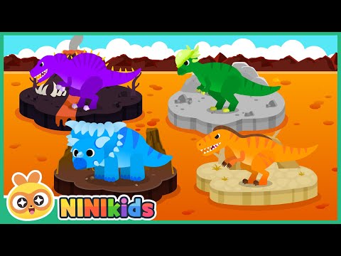 What dinosaur is it? | Shadow dinosaur play collection | Tyrannosaurus? | Word play | NINIkids