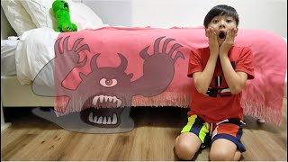 Hay algo debajo de la cama?