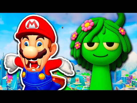 Mario Plays SPRUNKI.EXE in AMUSEMENT PARK MOD DLC UPDATE