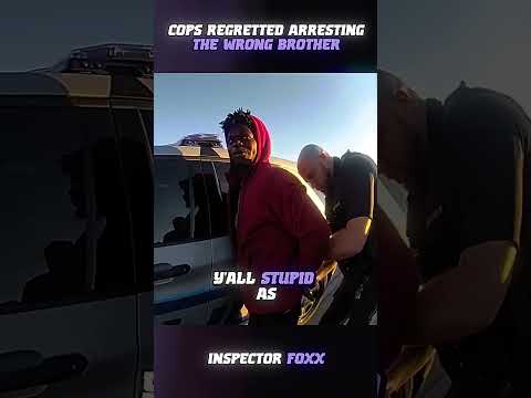 Cops Regretted Arresting The Wrong Brother!!