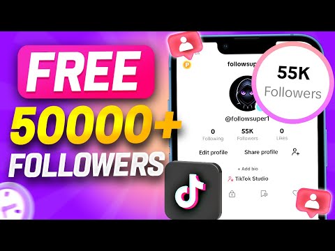 ✅ FREE TIKTOK FOLLOWERS 2024 - How I Got +50,000 Followers on TikTok for FREE! (THE TRUTH)