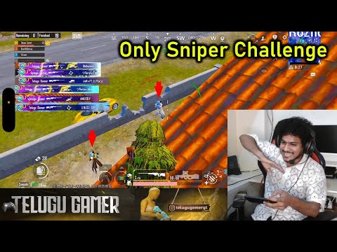 Mass Gameplay Sniper Tho Rush | Telugu Gamer