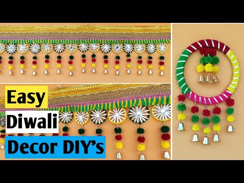 Bandhanwar making at home 😍 | Diwali decoration ideas