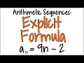 Understanding Arithmetic Sequences and Formulas