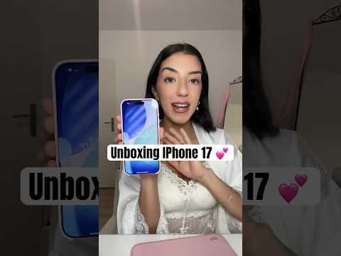 Unboxing IPhone 17 ✨🩷