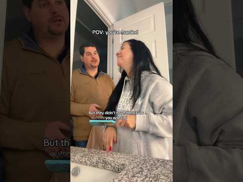 What itโs like having a husband ๐คฃ #couplecomedy #couple #shorts