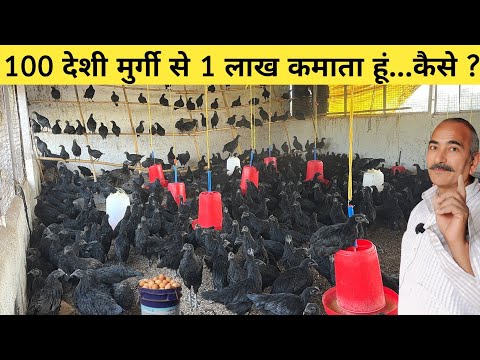 भारत की देशी मुर्गी से घर रहकर कमाता हूं अच्छा Profit | Kadaknath Chicken Farming | Kadaknath Murga