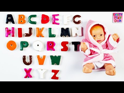 Learn Alphabets A to Z with Play Doh for Kids