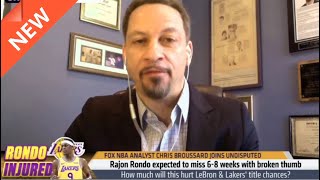 Undisputed | Broussard "DELIGHT" King LeBron will lead Lakers to the playoffs without Rajon Rondo