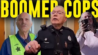 Boomer Cops LOSE IT When Man Asks a Simple Question