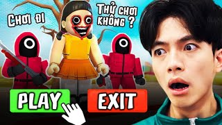 Tôi Thử Chơi tất cả các trò Squid Game trong Roblox..