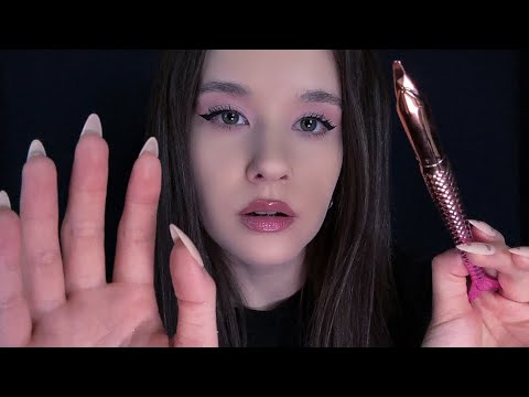 ASMR ПОЧЕШУ ТВОИ МУРАШКИ Прикосновения Scratching of your face Touching Massage No Talking