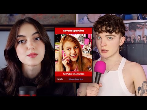 child star EXPOSES youtube channel owner (SevenSuperGirls)