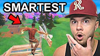 Reacting To The SMARTEST Fortnite Player Ever...