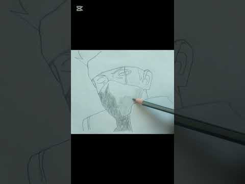 kakashi🔥 #naruto #anime #drawing