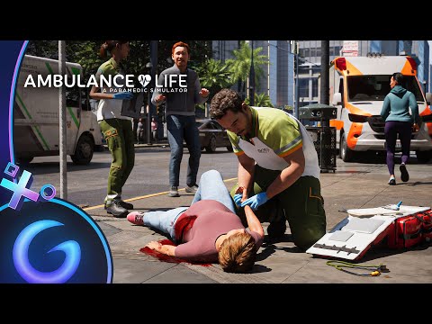 AMBULANCE LIFE A PARAMEDIC SIMULATOR PS5 - Gameplay FR