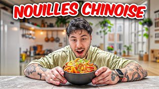 La meilleure recette de Nouilles Chinoise !🍜 (elle est exceptionnelle)