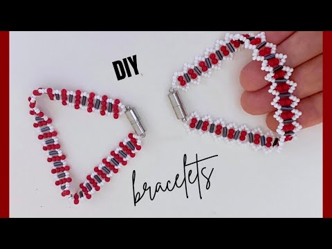 How to make bracelets. Beaded bracelets making
