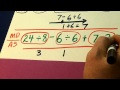 Order of Operations and Expressions