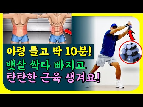 아령 하나로 내장지방 싹 태우고 숨겨진 근육 전부 깨우세요!" 1시간 걷기 대신 10분으로 끝내는 중년 전신 근육폭발 운동[중년운동, 덤벨, 아령 1kg, 2kg, 3kg]