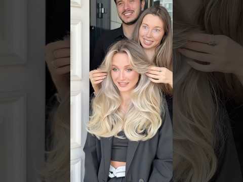 Топ-стилист Рафаэль Янукян 🔥 #beautiful #transformation #hair #волосы #viralvideo #hairstyle