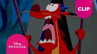 Los momentos más divertidos de Mushu 🐉😂 | Disney Princesa