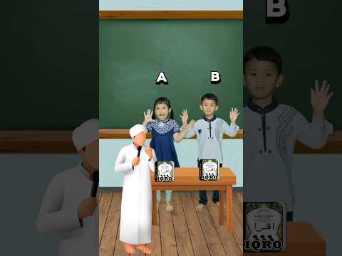 Mau belajar ngaji 😇 vs gamau belajar ngaji 👿 #shorts