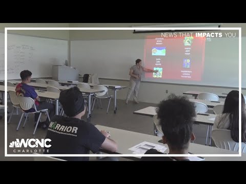 YouTube video thumbnail: North Carolina High School Seniors to Get College Acceptance Letters Without Applying