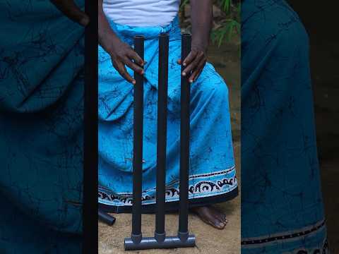 How to make cricket stump 👌👌 #cricket #how #shorts