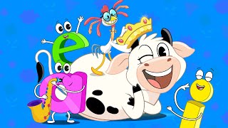Vocales y Números con La Vaca Lola 🐮 | Canciones Infantiles Educativas y Divertidas para Niños