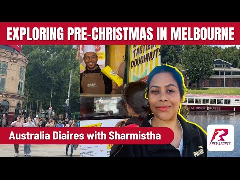 Exploring Pre-Christmas Melbourne: Yarra River, Federation Square, Flinders Street | Australia Tour