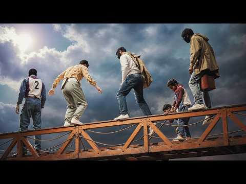 تحدي عبارة عن جسر ارفع من الشعرة اللي هيعدي منه هيكسب مليون دولار واللي هيقع هيـــموت ! ملخص فيلم