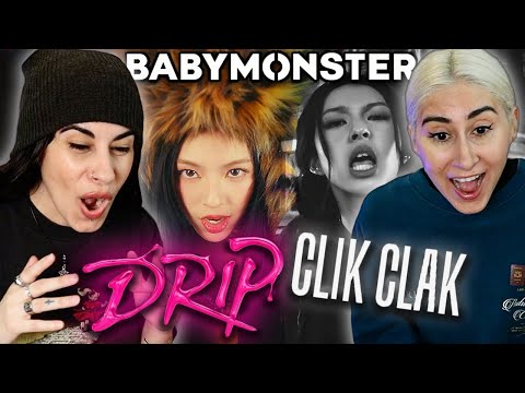 GAYS REACT TO BABYMONSTER 'DRIP' & 'CLIK CLAK' M/V!!!