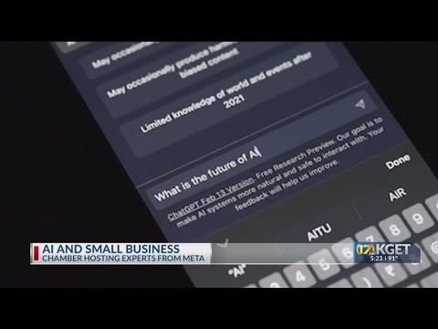 YouTube video thumbnail: Artificial Intelligence and Small Business in Kern County