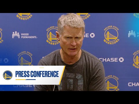 Steve Kerr Recaps Warriors Loss to Pacers | Jan. 10, 2025