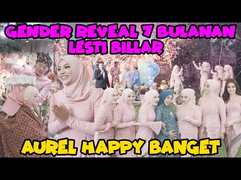 DETIK2 GENDER REVEAL LESTI BILLAR!! AUREL DINDA HW SEMUANYA IKUT HAPPY