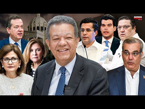 LEONEL MUERTO DE LA RISA CON "LOS PRESIDENCIABLES" DEL PRM