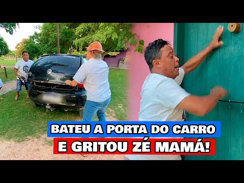 BATI A PORTA DE ZÉ MAMÁ E ELE VEIO PRA CIMA! MUÇÃO TROLLOU PAPO RETO!