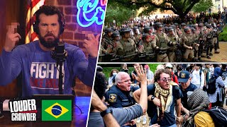 Rally do UT Austin Hamas se torna VIOLENTO! O Texas está destruindo a liberdade de expressão?