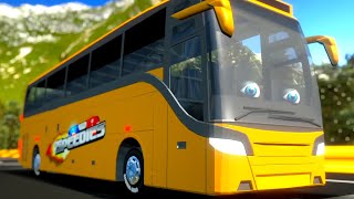 Wheels on the Bus, Fun Learning Songs for Children, Kids Songs & Rhymes