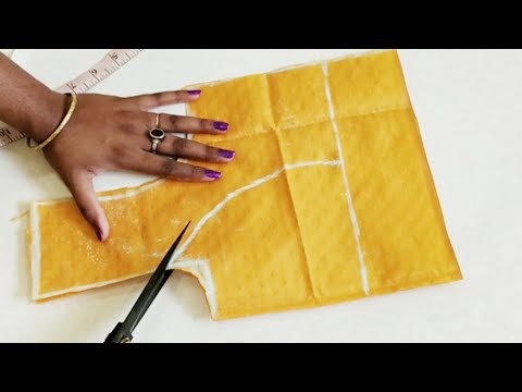 28"size katori blouse cutting and stitching