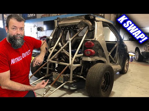 Resurrecting Our Turbo K-Series Smart Car After Almost Blowing It Up