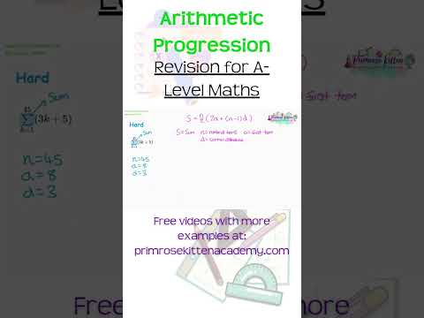 Arithmetic Progression - Hard | A-Level Maths Revision