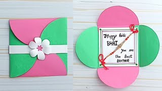 DIY - Happy Rakhshabandhan Card | Rakhi Card | Greeting Card For Rakhi